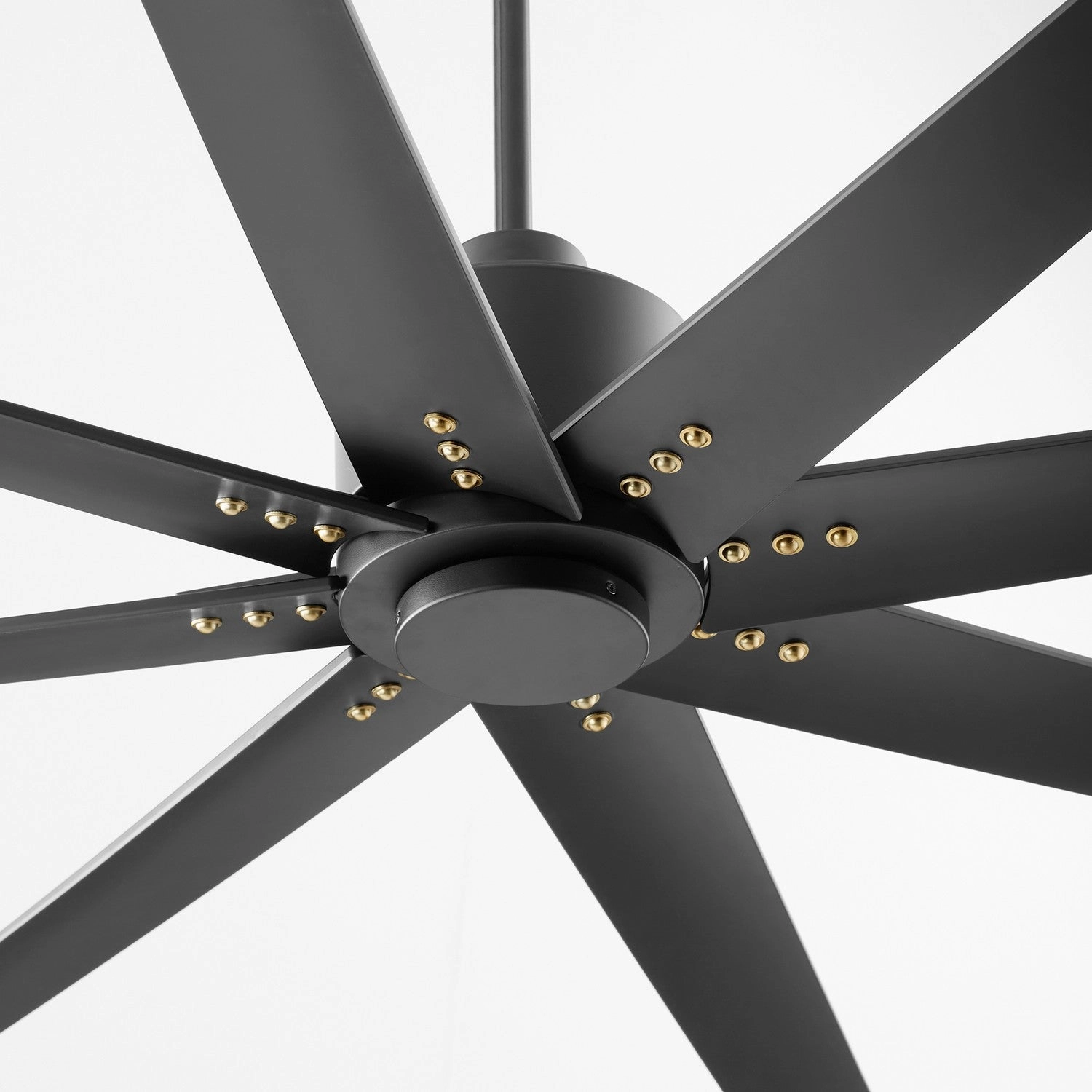Fleet 72"Ceiling Fan Black W/ Black Blades
