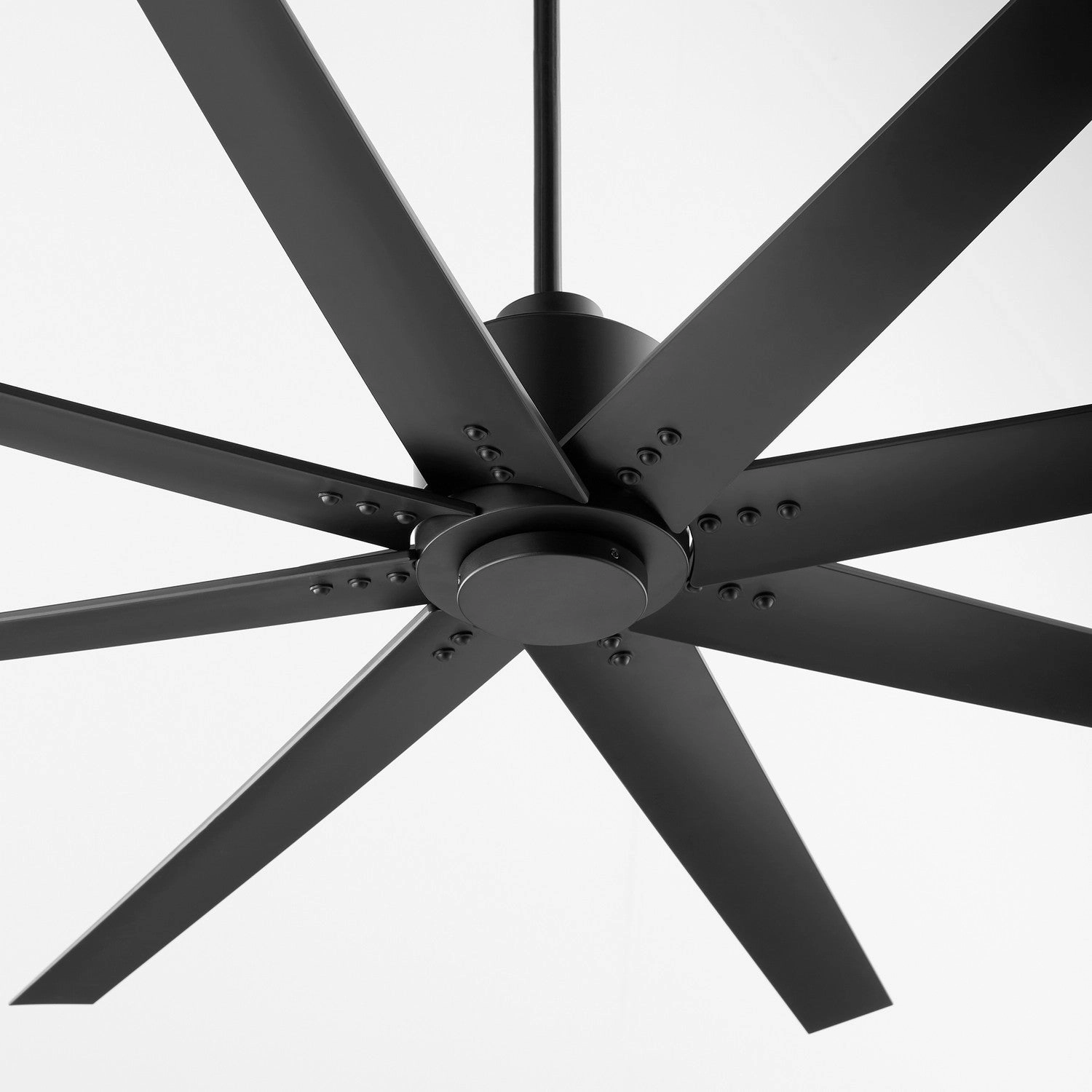 Fleet 72"Ceiling Fan Black W/ Black Blades
