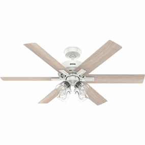 Fonthill 52"Ceiling Fan Fresh White medium size fans for home ventilation