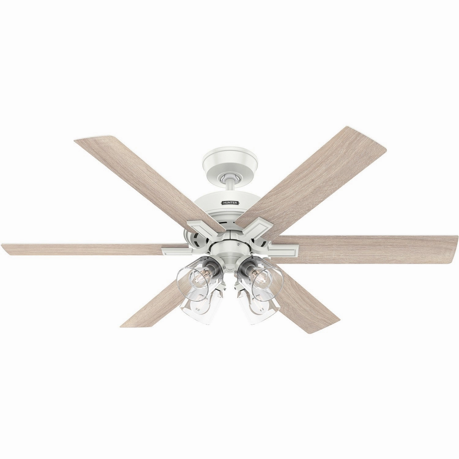 Fonthill 52"Ceiling Fan Fresh White medium size fans for home ventilation