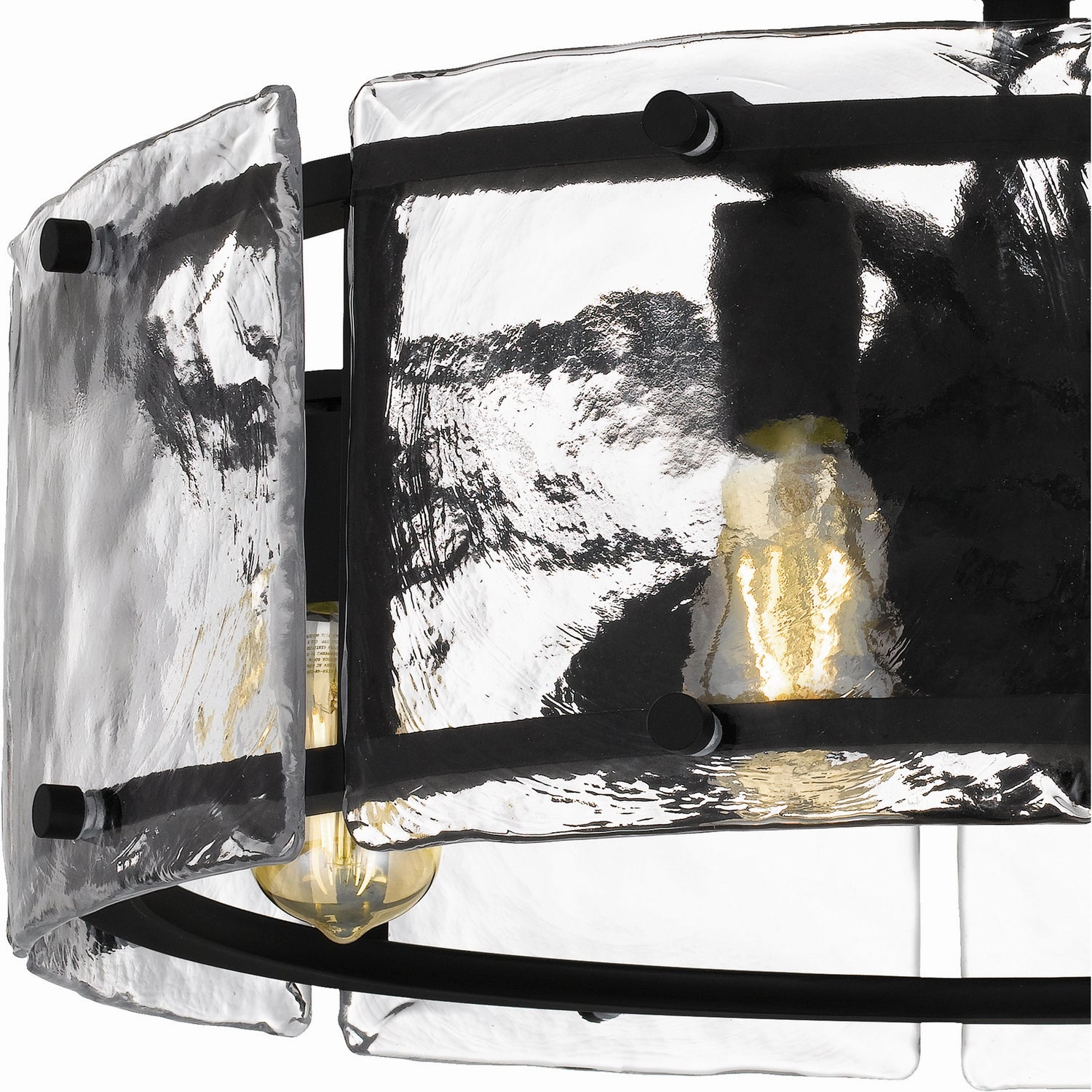 Fortress Four Light Fandelier Earth Black