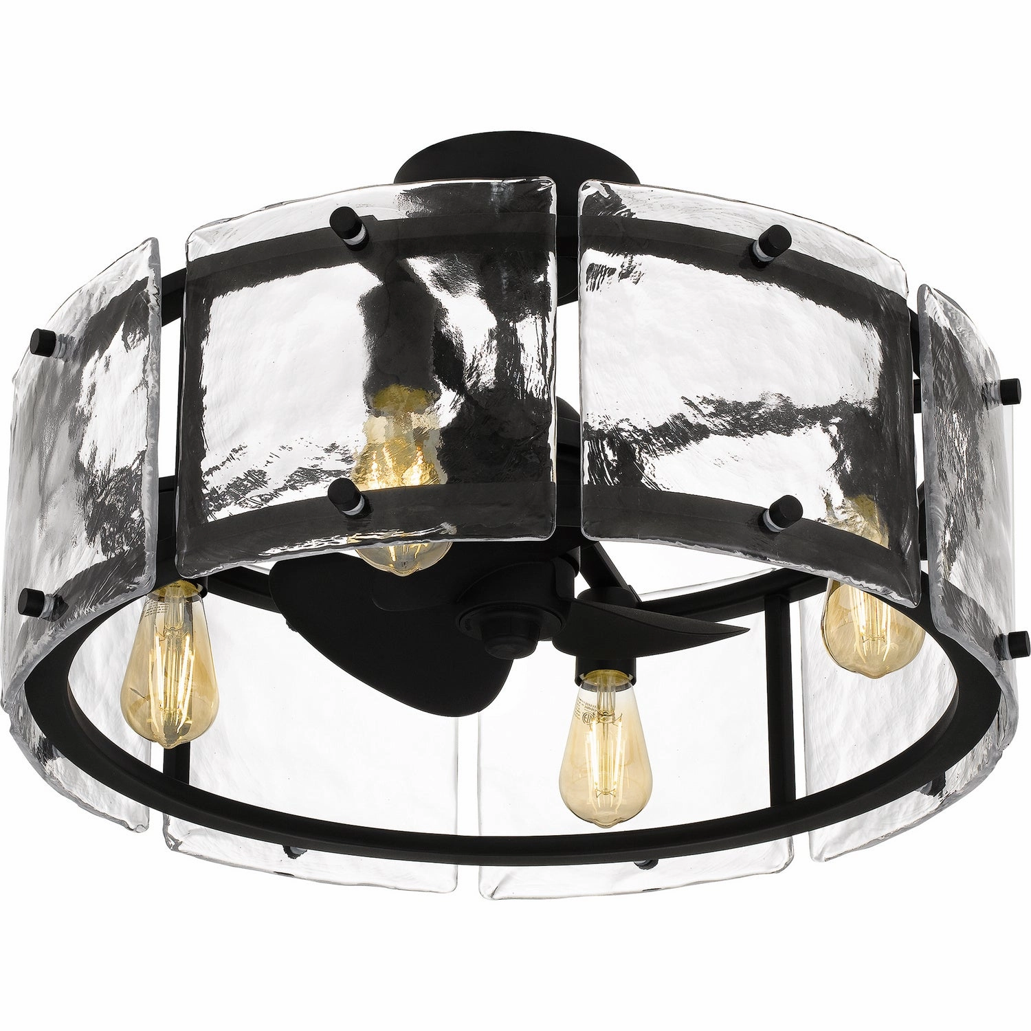 Fortress Four Light Fandelier Earth Black