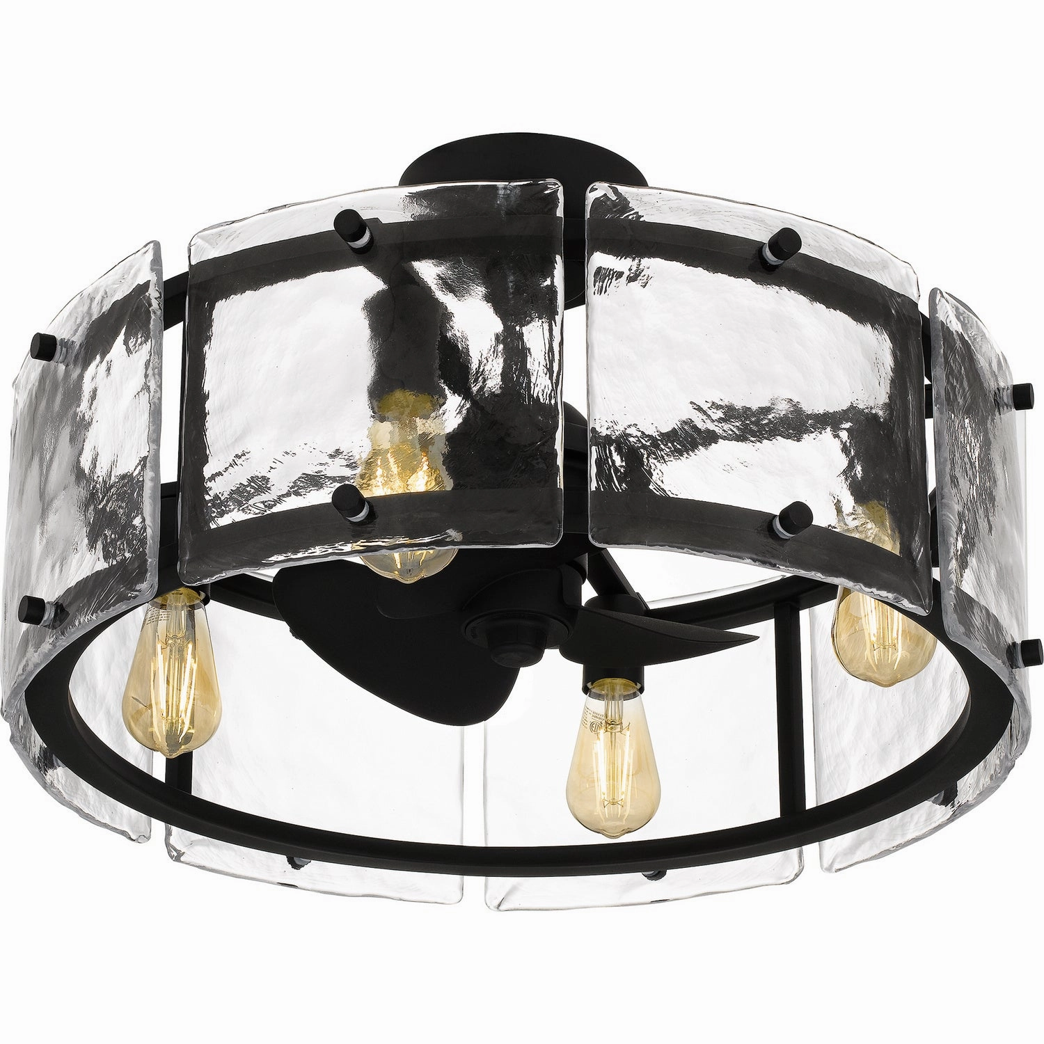 Fortress Four Light Fandelier Earth Black