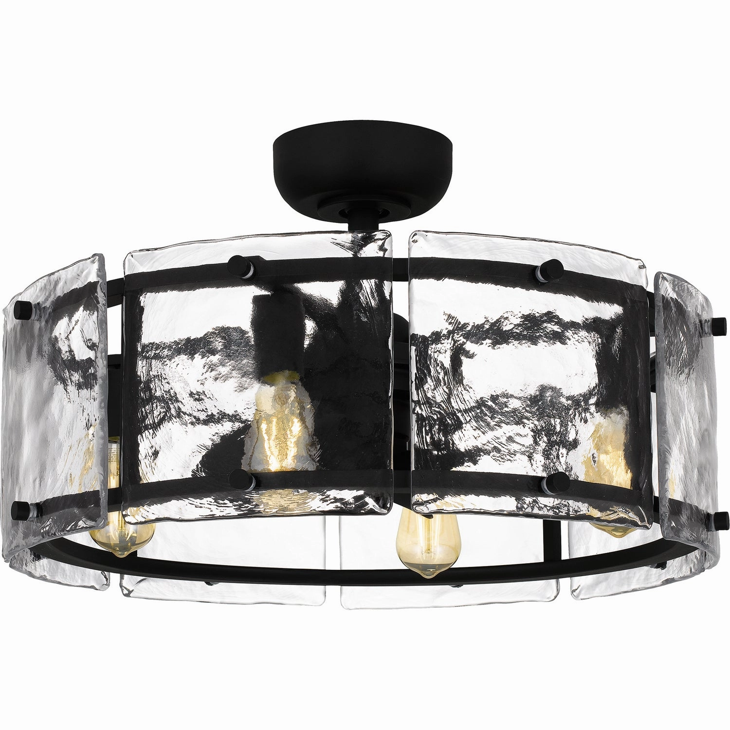 Fortress Four Light Fandelier Earth Black decorative fandeliers with lights
