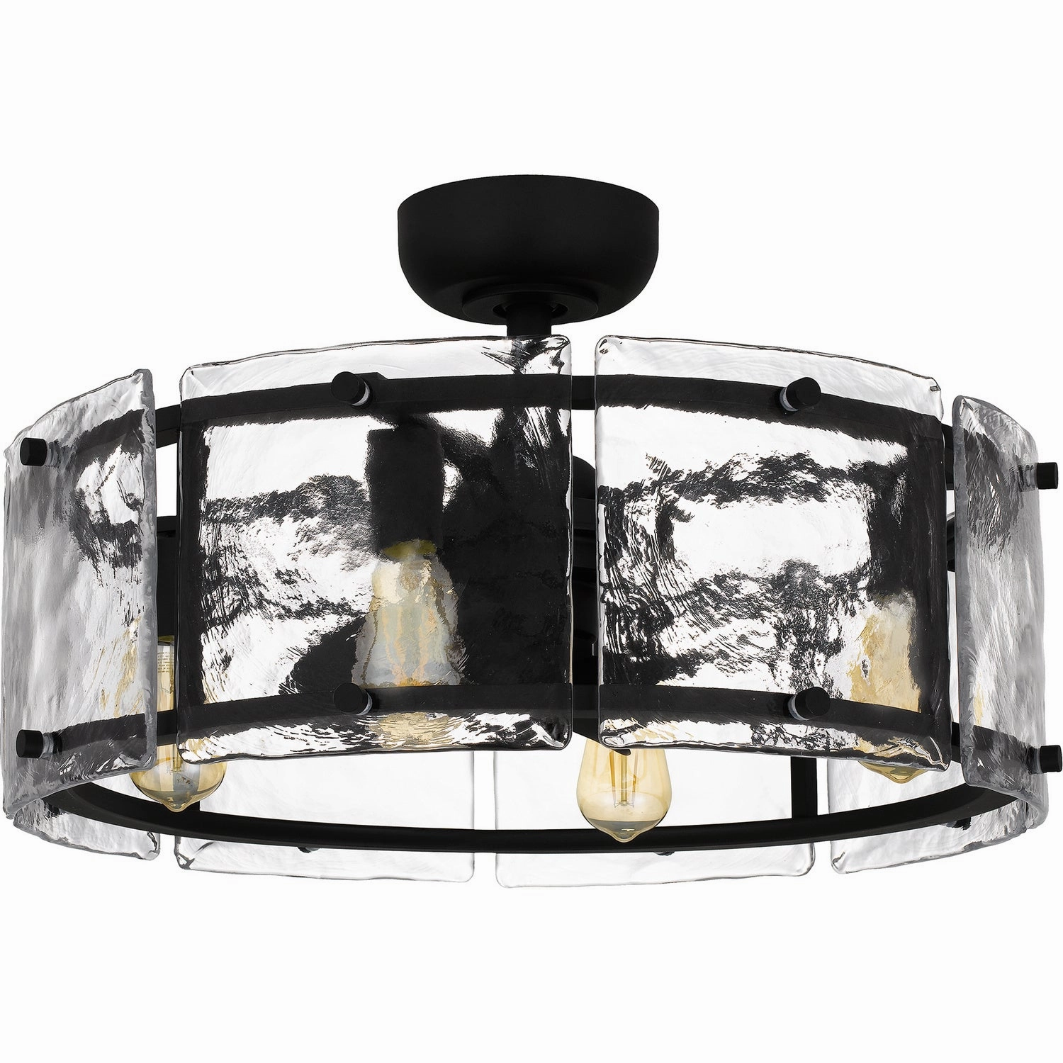 Fortress Four Light Fandelier Earth Black