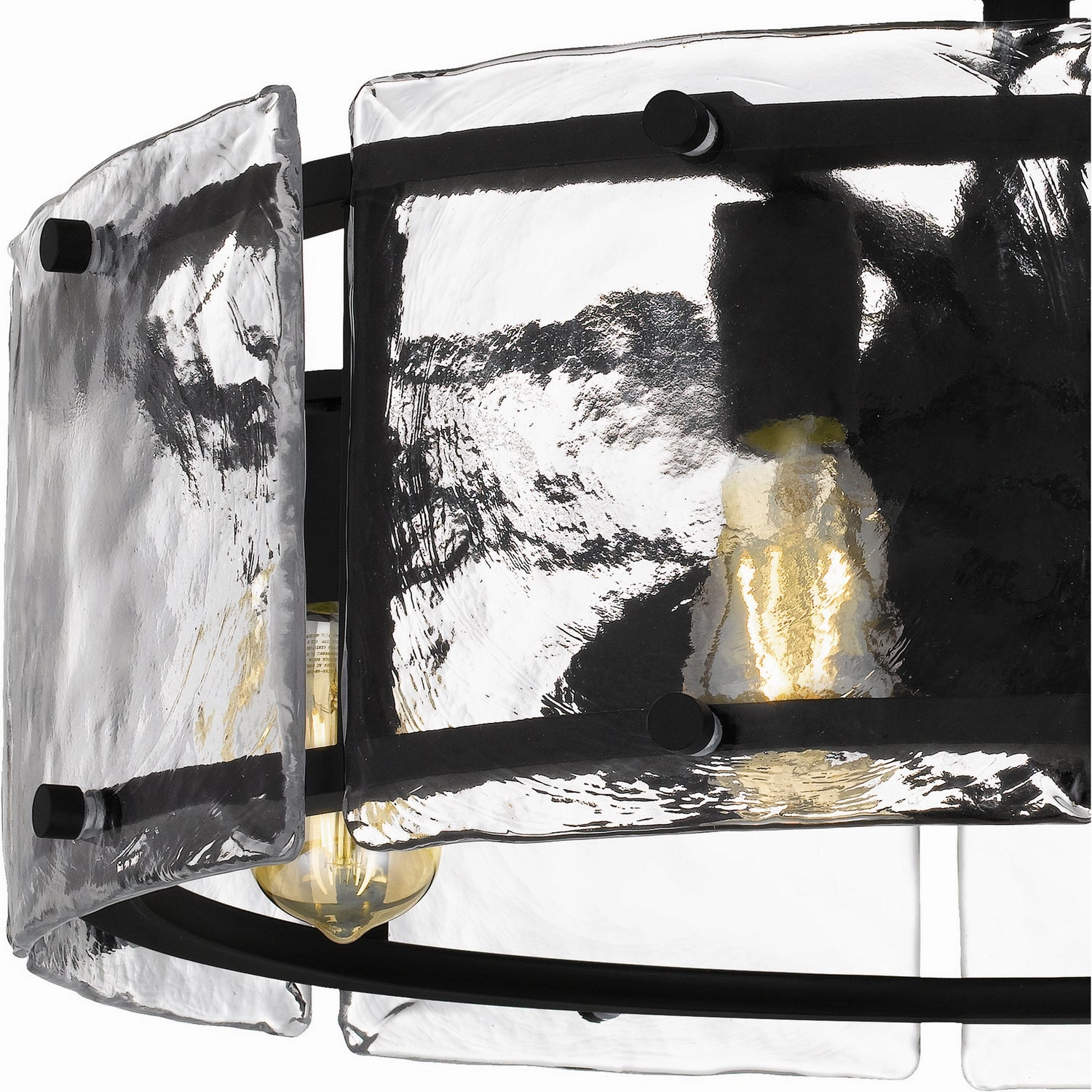 Fortress Four Light Fandelier Earth Black
