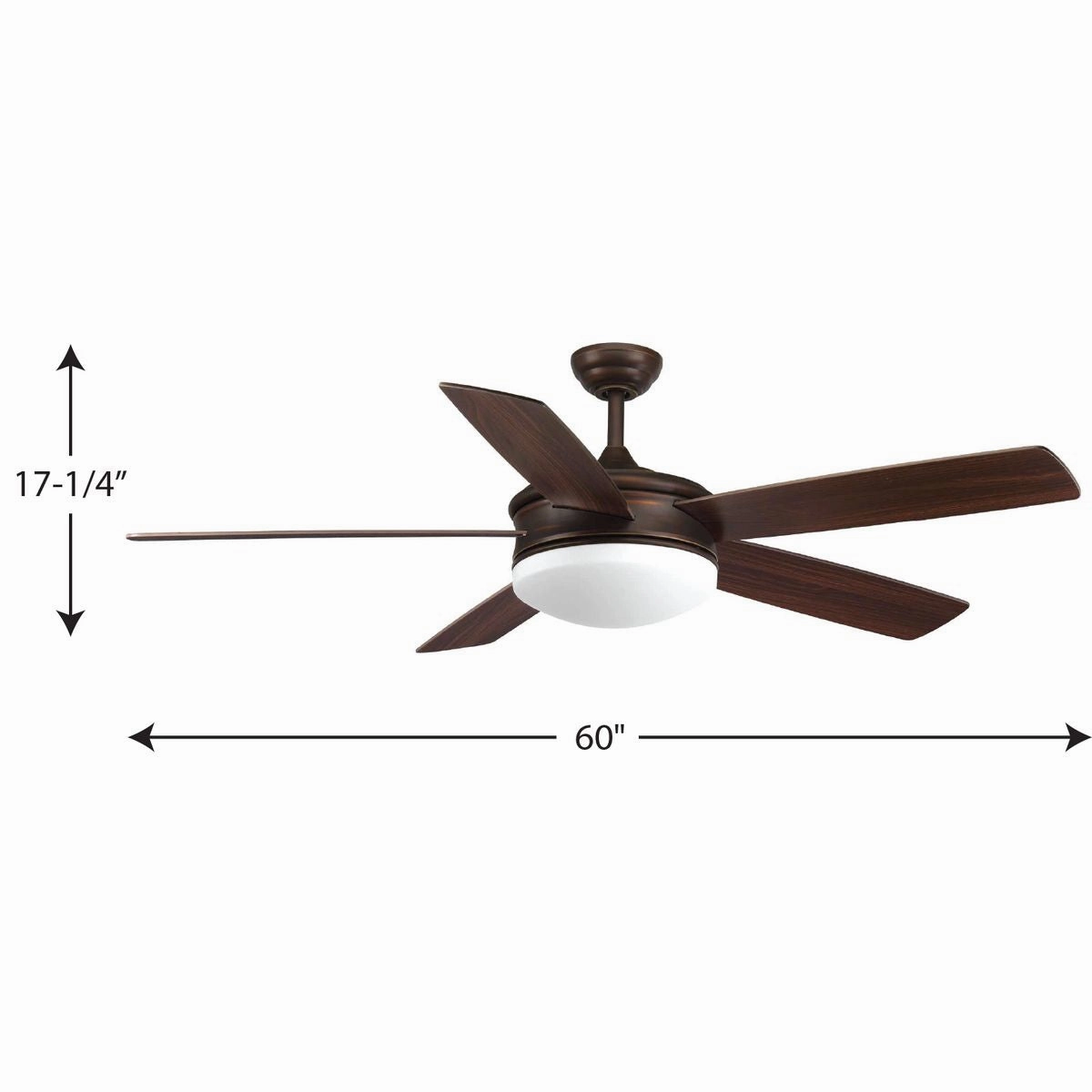Fresno 60" Ceiling Fan Antique Bronze