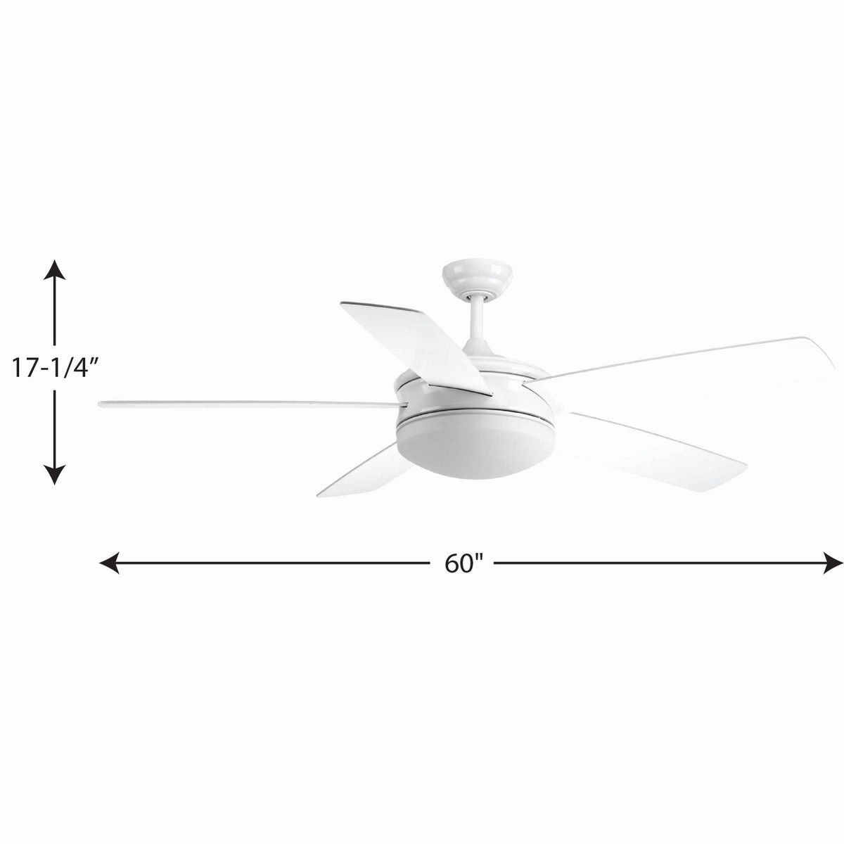 Fresno 60" Ceiling Fan White