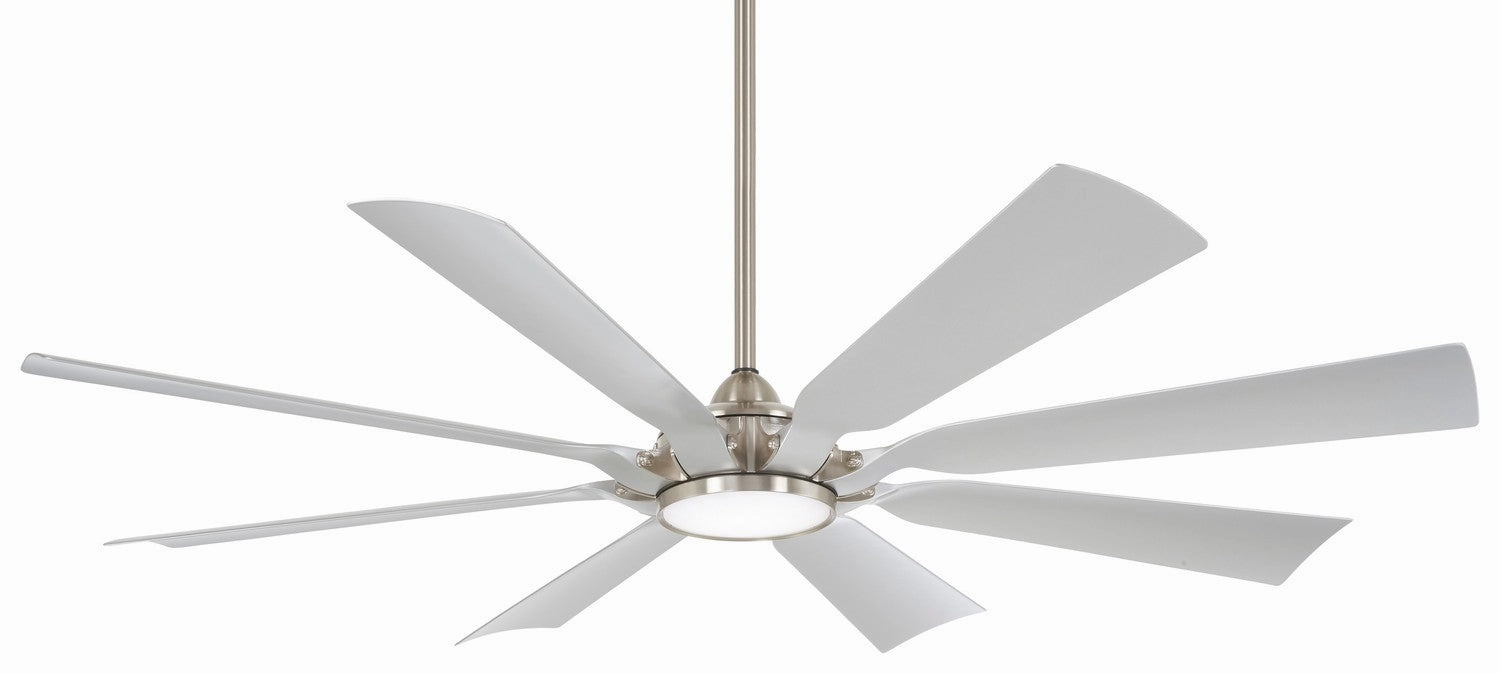Future 65" Ceiling Fan Brushed Nickel Wet mini handheld fan for personal travel use