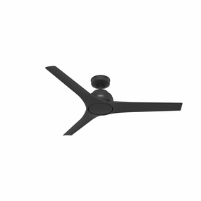 Gallegos 52"Ceiling Fan Matte Black oscillating medium fans with strong airflow