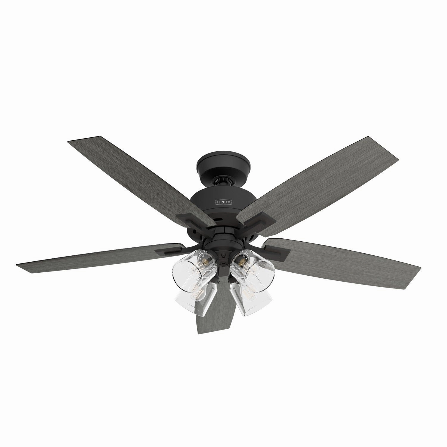Gatlinburg 52"Ceiling Fan Matte Black home cooling fans in medium size