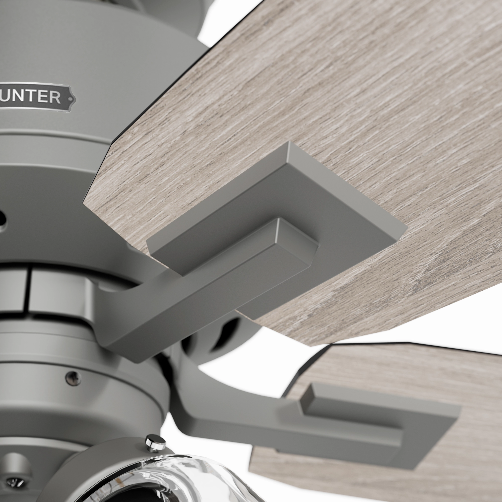 Gatlinburg 52"Ceiling Fan Matte Silver