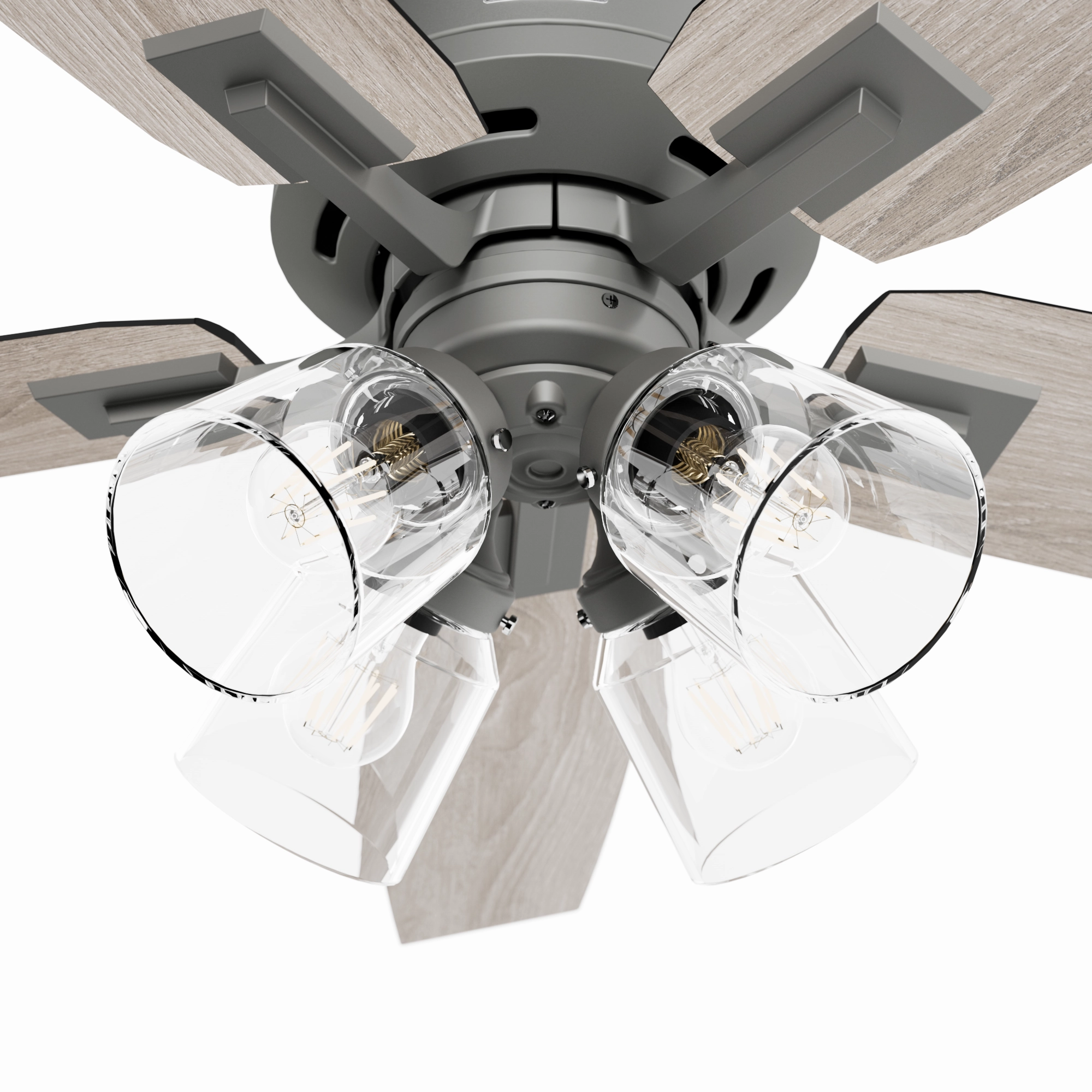 Gatlinburg 52"Ceiling Fan Matte Silver