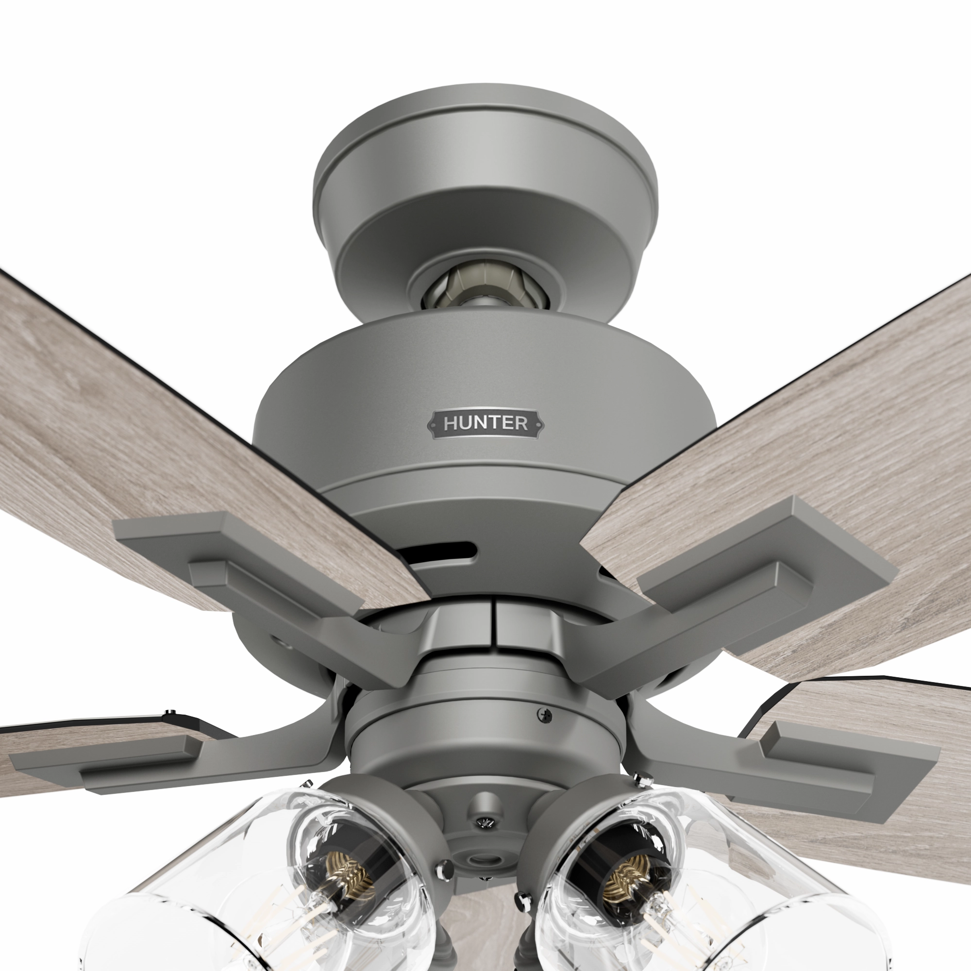 Gatlinburg 52"Ceiling Fan Matte Silver