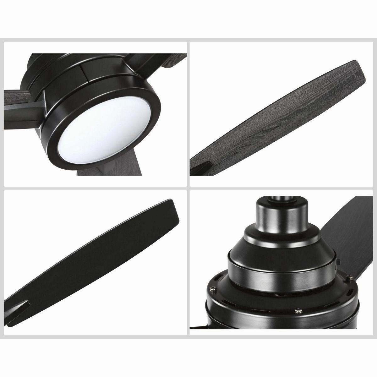 Gaze 60" Ceiling Fan Black