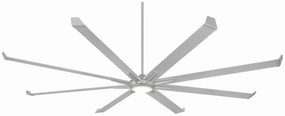 Geant 110" Ceiling Fan Aluminum large electric fans for spacious rooms