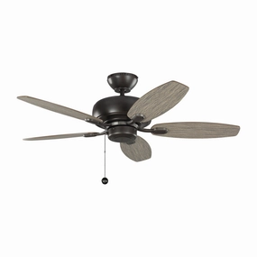 Generation Lighting Centro | Indoor Ceiling Fan & Pull Chain Operation, 3-speed, Manual Reverse Switch Energy-efficient ceiling fan with remote