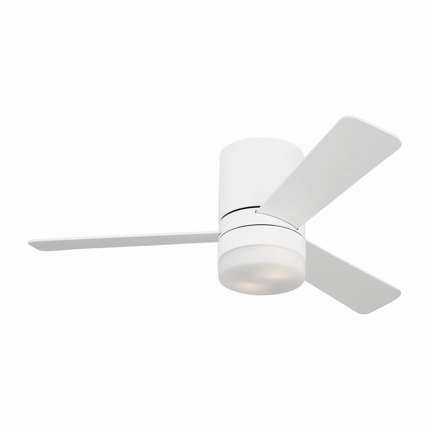 Generation Lighting Era Indoor/Outdoor Flushmount Ceiling Fan with LED and Wall Control