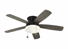 Generation Lighting Traverse | Indoor Ceiling Fan with 9W A19 energy-saving indoor fans for bedrooms