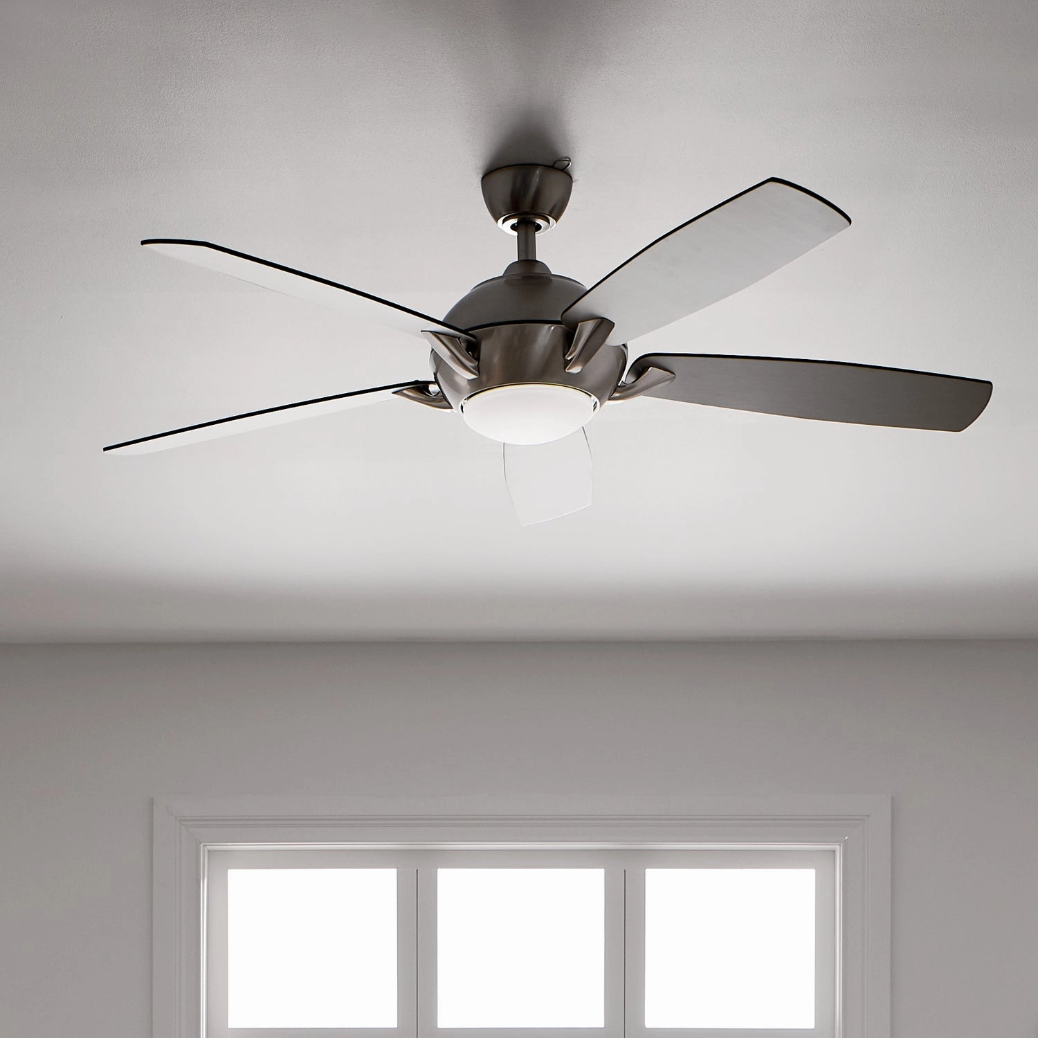 Geno 54"Ceiling Fan Brushed Stainless Steel