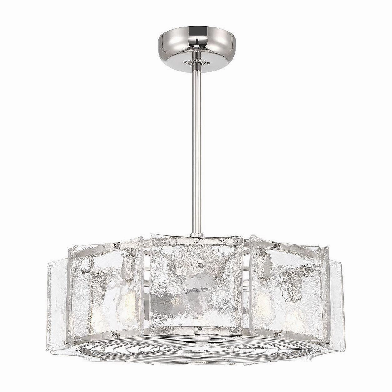 Genry 5-Light LED Fan D'Lier modern fandeliers for living rooms
