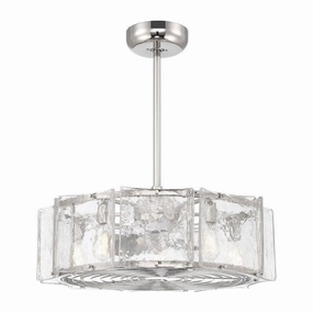 Genry 5-Light LED Fan D'Lier modern fandeliers for living rooms