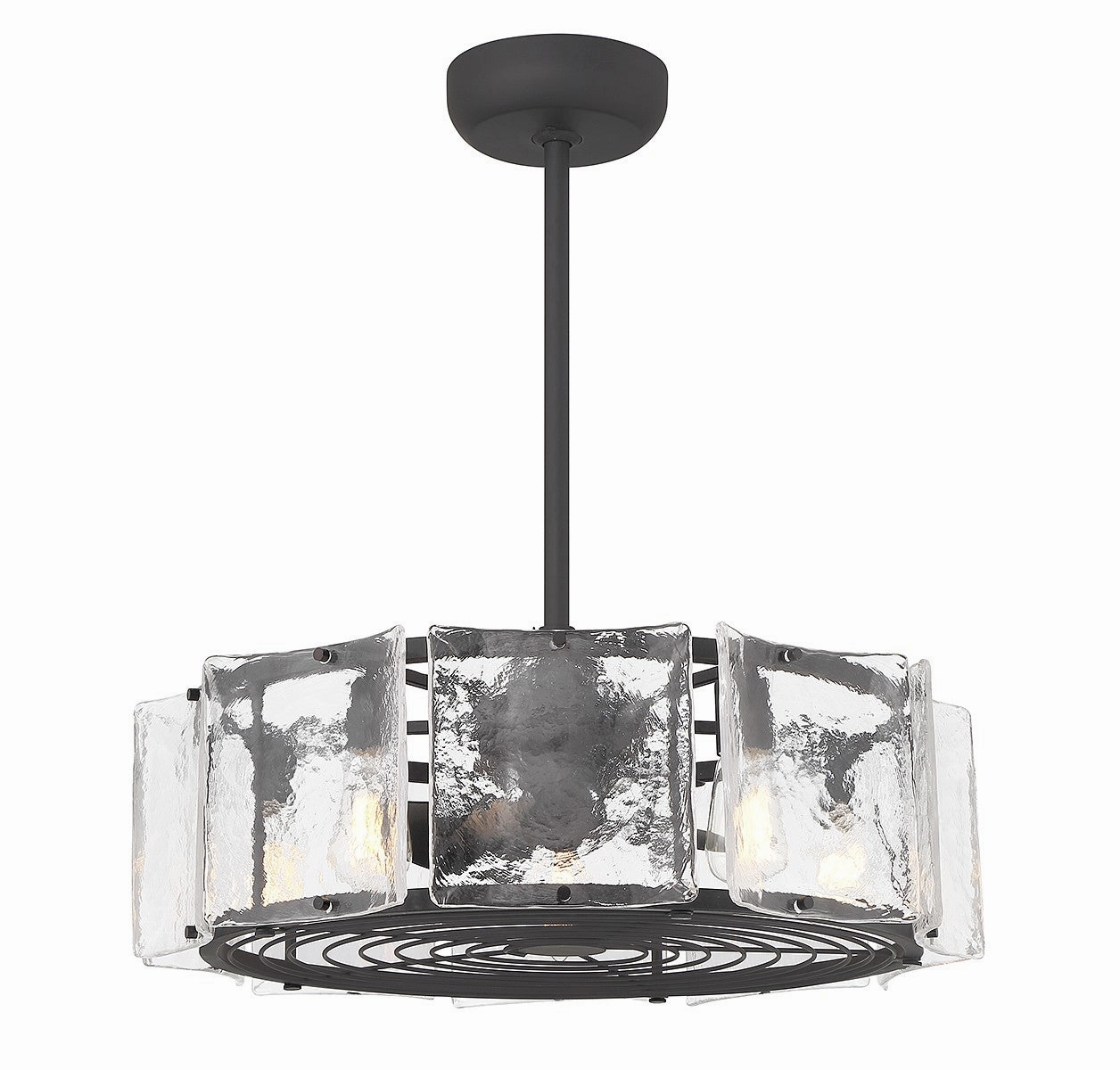 Genry LED Fan D'Lier Matte Black