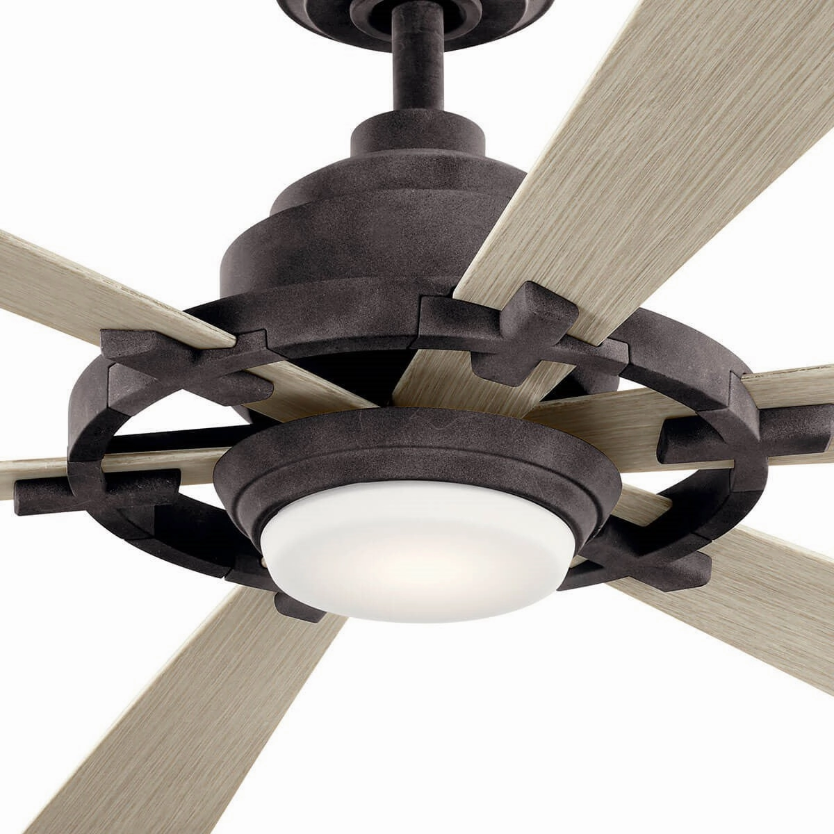 Gentry Lite 52"Ceiling Fan Weathered Zinc