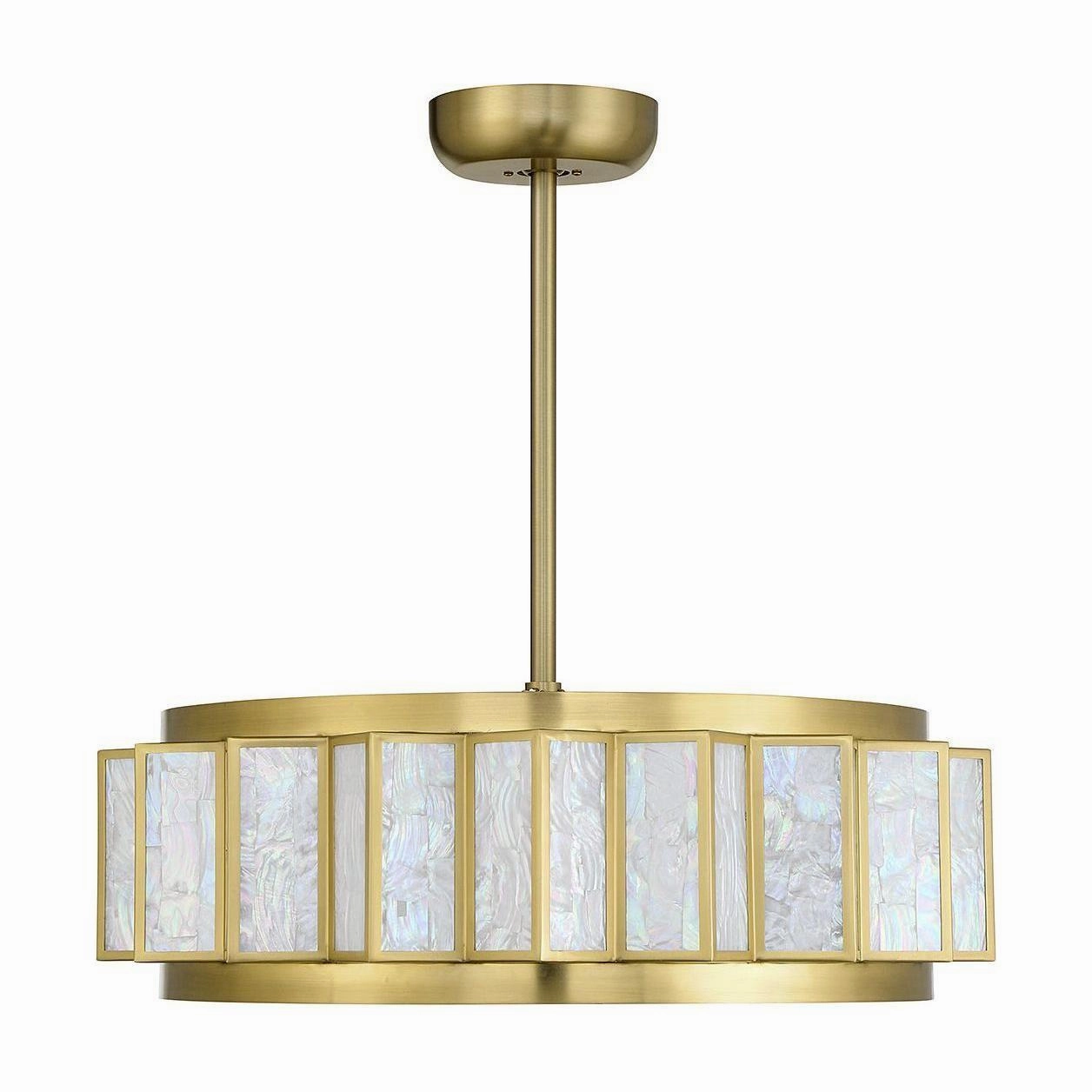 Gideon 4-Light LED Fan D'Lier