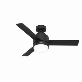 Gilmour 44"Ceiling Fan Matte Black small electric fans for personal cooling