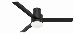 Gilmour 52"Ceiling Fan Matte Black oscillating medium fans with strong airflow