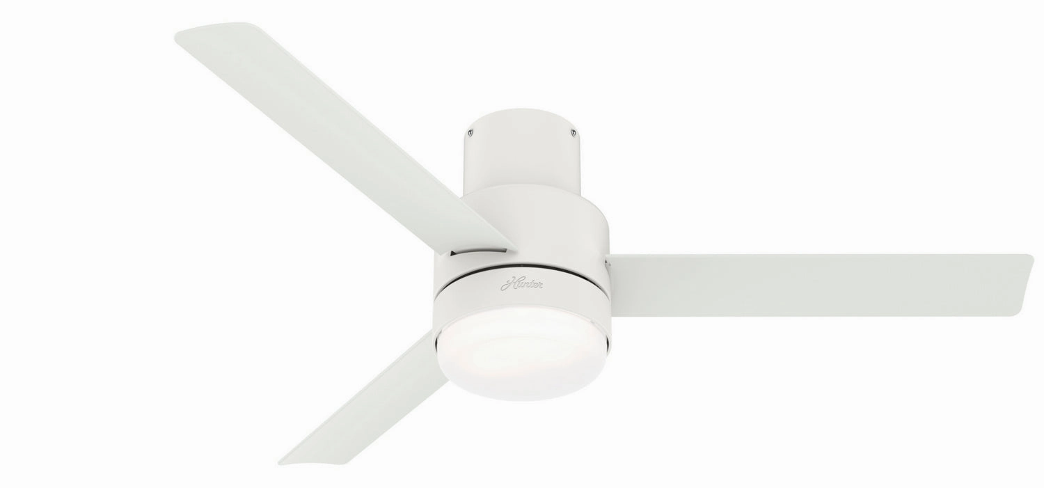 Gilmour 52"Ceiling Fan Matte White compact medium fans for desks and counters