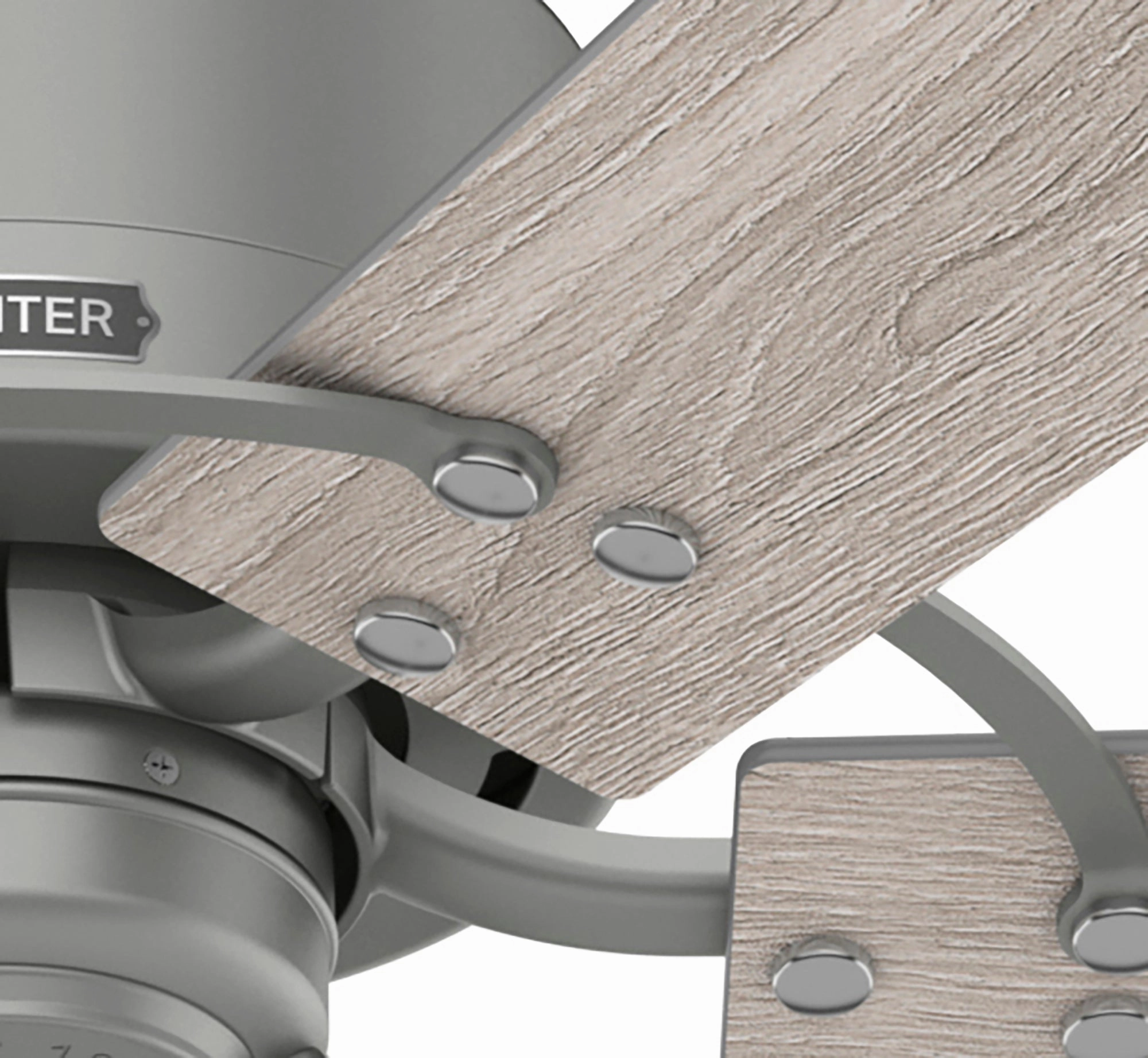 Gilrock 52"Ceiling Fan Matte Silver