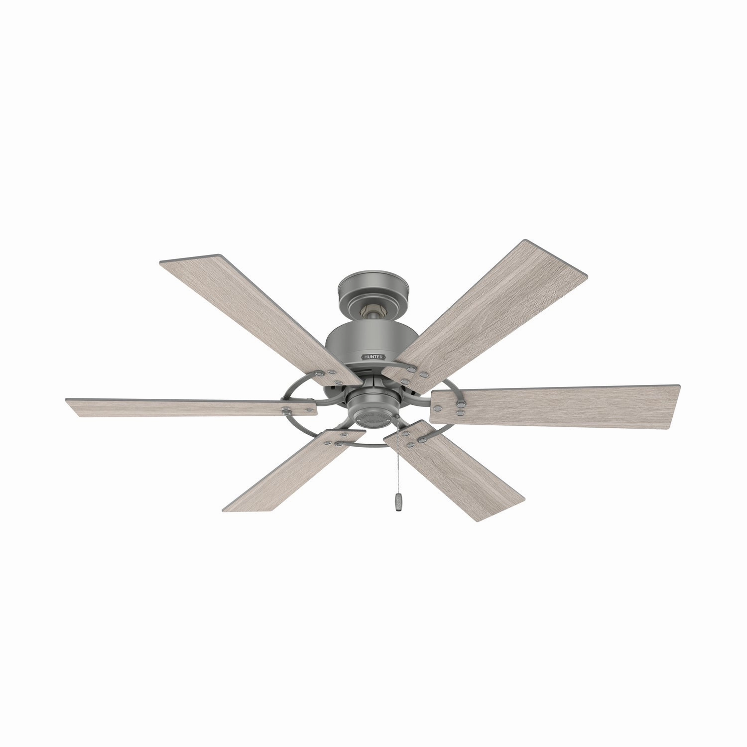 Gilrock 52"Ceiling Fan Matte Silver medium size fans for home ventilation