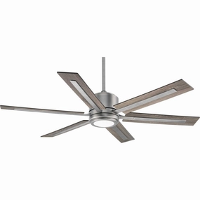 Glandon 60" Ceiling Fan Antique Nickel oscillating medium fans with strong airflow