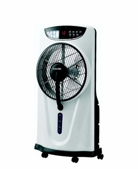 Goldair Rechargeable Mist Box Fan - White fan and air conditioner combo units