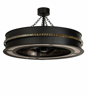 Golden Forge Eight Light Chandel-Air small electric fans for personal cooling