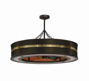 Golden Forge Eight Light Chandelier decorative fandeliers with lights