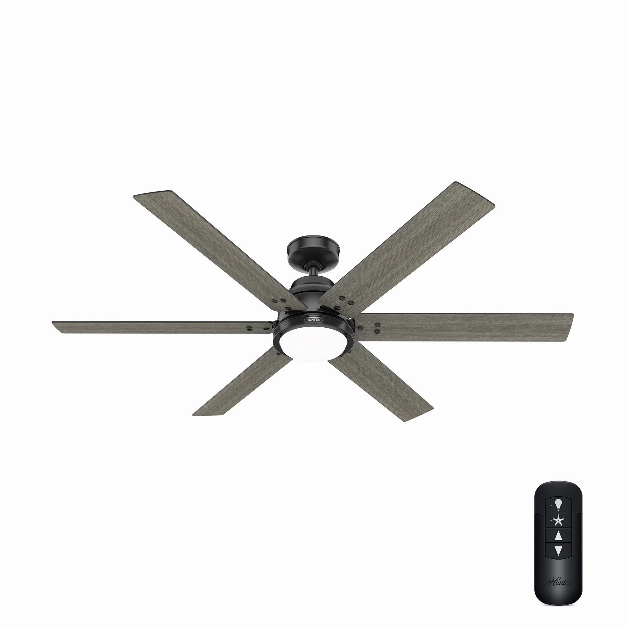 Gravity 60"Ceiling Fan Matte Black