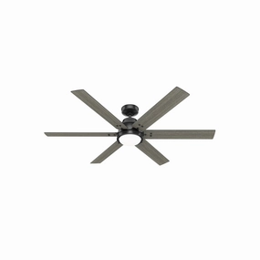 Gravity 60"Ceiling Fan Matte Black home cooling fans in medium size