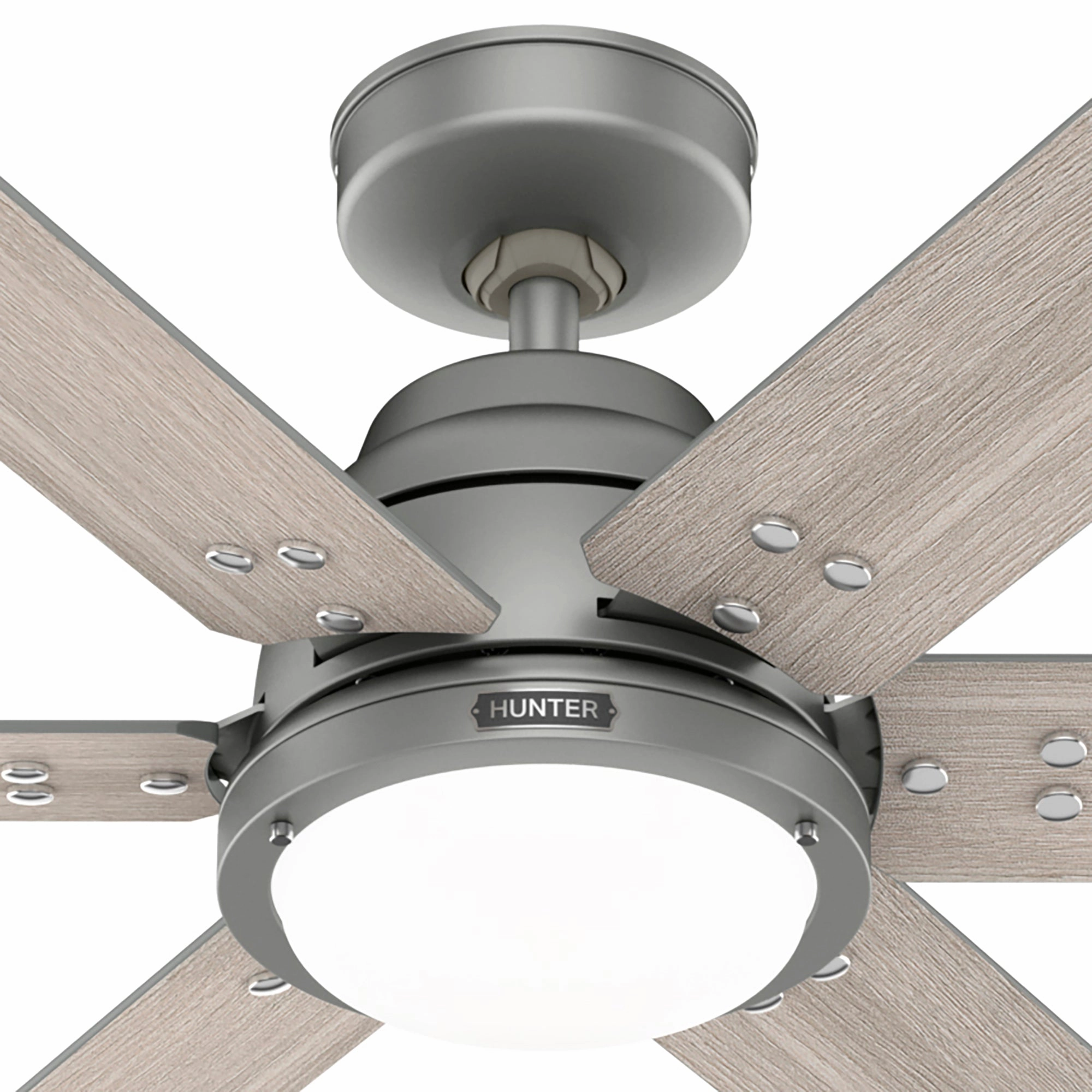 Gravity 60"Ceiling Fan Matte Silver