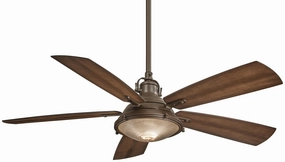 Groton Led 56" Ceiling Fan in Oil Rubbed Bronze energy-saving indoor fans for bedrooms