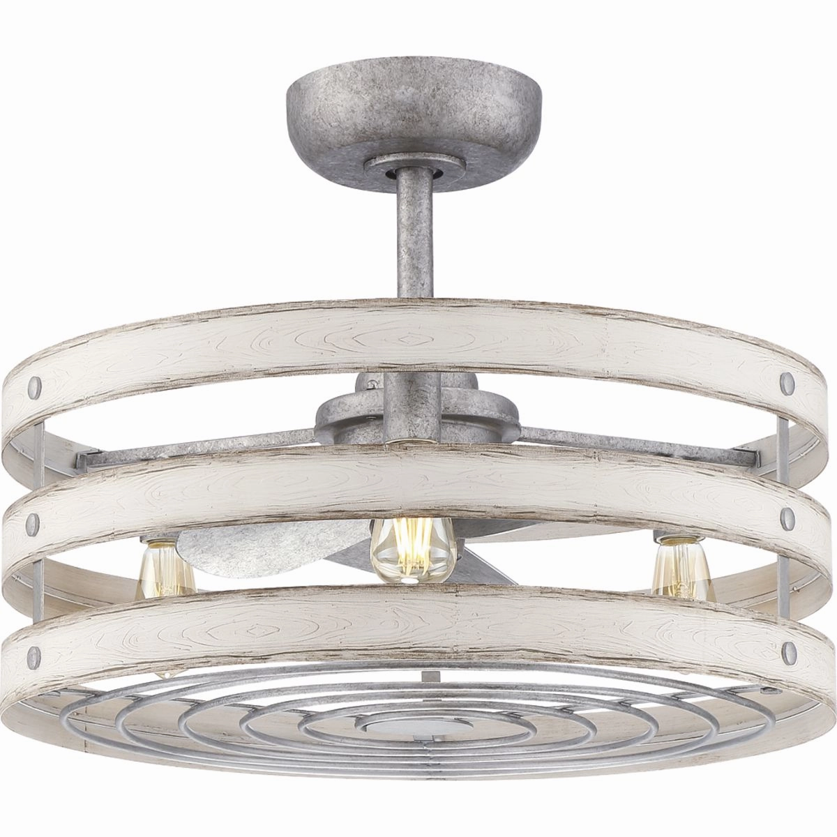 Gulliver 23"Ceiling Fan Galvanized Finish
