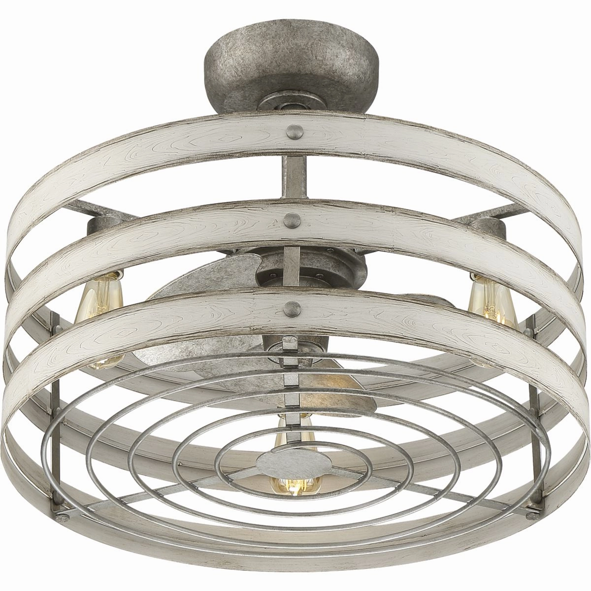 Gulliver 23"Ceiling Fan Galvanized Finish