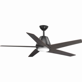 Gust 54"Ceiling Fan Graphite compact medium fans for desks and counters