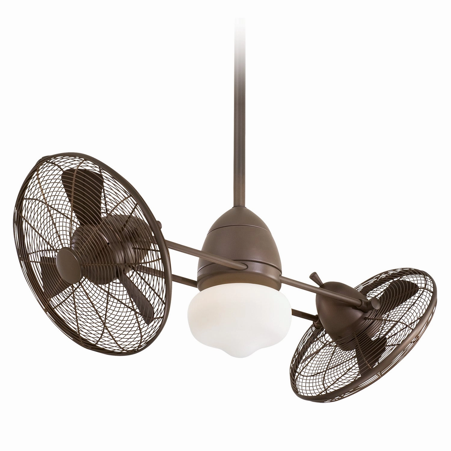 Gyro Wet Led 42"Performance Fan Oil Rubbed Bronze small electric fans for personal cooling