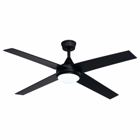 Hamlin 52"Ceiling Fan Black affordable medium fans for summer