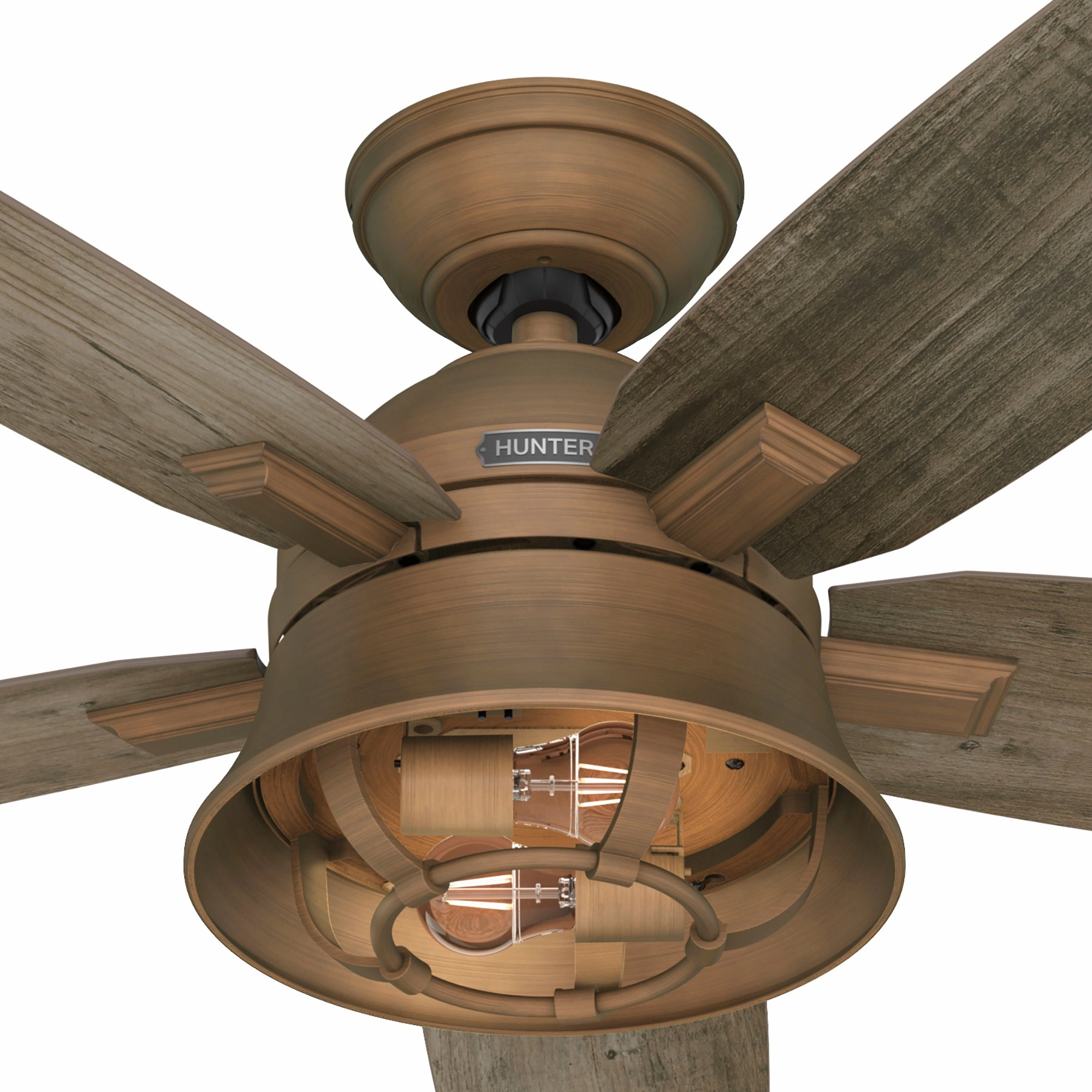 Hampshire 52"Ceiling Fan Weathered Copper
