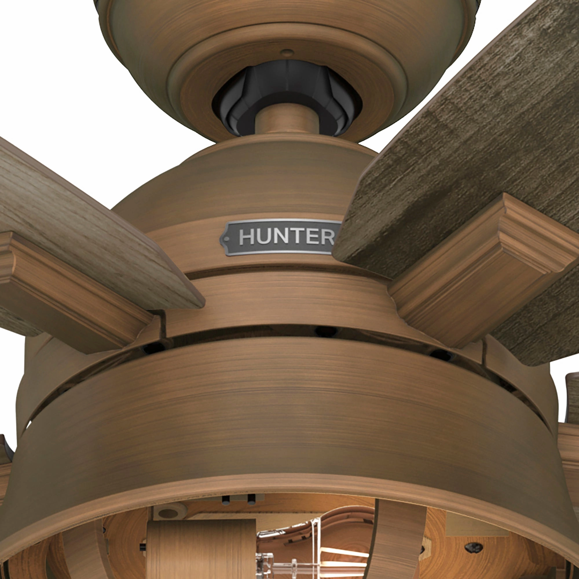 Hampshire 52"Ceiling Fan Weathered Copper