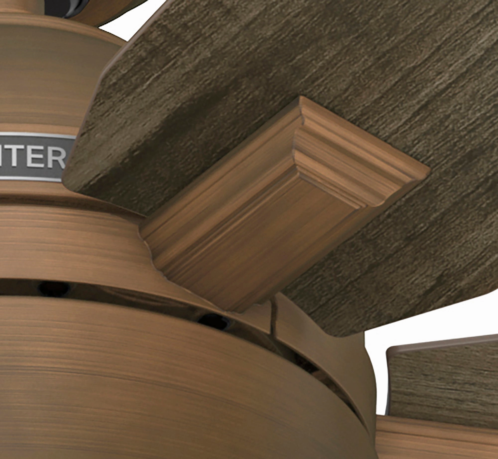 Hampshire 52"Ceiling Fan Weathered Copper